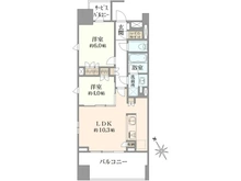 【東京都/豊島区東池袋】クレヴィア池袋 East 間取り図
