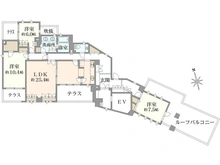 【東京都/板橋区加賀】テラス加賀 間取り図