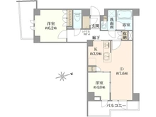 【東京都/豊島区目白】オープンレジデンシア目白フロントコート 間取り図