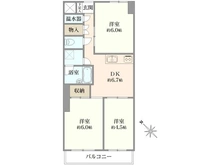 【東京都/板橋区南常盤台】南常盤台サンライズ 間取り図