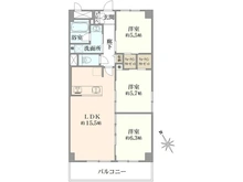 【東京都/豊島区池袋】グランドメゾン池袋 間取り図