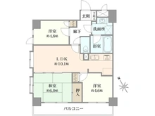 【東京都/豊島区池袋】ライフェリア池袋 間取り図