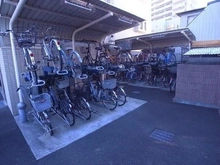 【東京都/板橋区仲宿】コスモ板橋グレイスアベニュー 駐輪場