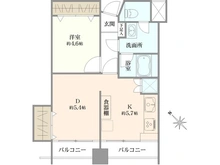 【東京都/板橋区東坂下】志村ハビテーション 間取り図