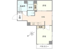 【東京都/豊島区北大塚】ディアライフ大塚 間取り図
