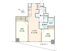 【東京都/豊島区上池袋】アルカーデン池袋 間取り図