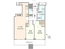 【東京都/豊島区東池袋】シティタワー池袋 間取り図