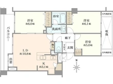【東京都/板橋区蓮根】ステイツ西台フロンテージ 間取り図