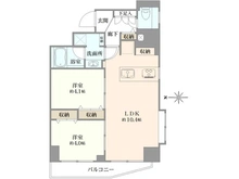 【東京都/板橋区熊野町】ライオンズマンション大山第6 間取り図