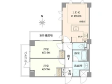 【東京都/板橋区小茂根】コスモ小竹向原アーバンフォルム 間取り図