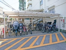 【東京都/北区西が丘】東建西が丘マンション 駐輪場
