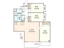 【東京都/豊島区高田】ハイツ面影橋 間取り図
