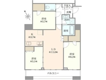 【東京都/豊島区東池袋】エアライズタワーライズアリーナビル 間取り図