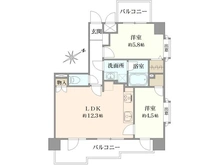 【東京都/豊島区西池袋】ライオンズシティ椎名町 間取り図