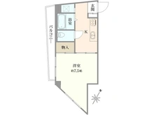 【東京都/豊島区巣鴨】巣鴨サマリヤマンション 間取り図