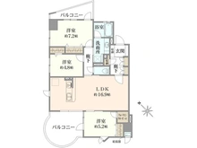 【東京都/板橋区加賀】テラス加賀  間取り図