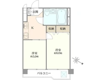 【東京都/板橋区坂下】板橋蓮根台ダイヤモンドマンション 間取り図