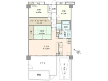 【埼玉県/蕨市錦町】ヒューマンスクエア戸田富士見公園 間取り図