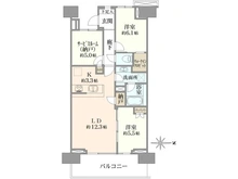 【東京都/板橋区加賀】シティテラス加賀 間取り図