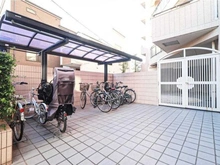 【東京都/豊島区千早】カーサ要町 駐輪場