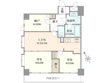 【東京都/豊島区池袋】ライフェリア池袋 間取り図