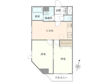 【東京都/板橋区徳丸】ニューハイム徳丸 間取り図