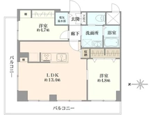 【東京都/板橋区熊野町】秀和大山レジデンス 間取り図