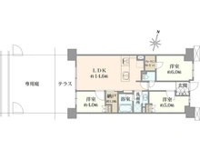【埼玉県/川口市西青木】ローレルコート川口レジデンス 間取り図