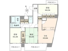 【東京都/板橋区中丸町】藤和シティコア池袋 間取り図