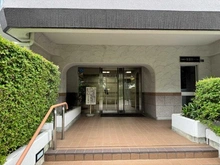 【東京都/板橋区前野町】日商岩井常盤台マンション アプローチ