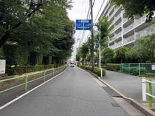 【東京都/板橋区前野町】日商岩井常盤台マンション 前面道路