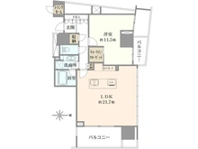 【東京都/豊島区南池袋】ブリリアタワー池袋 間取り図