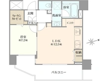 【東京都/豊島区東池袋】イトーピアマイズ池袋 間取り図