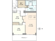 【東京都/板橋区中台】サンシティE棟 間取り図