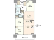 【東京都/板橋区蓮根】パークホームズ板橋蓮根 二番街 間取り図