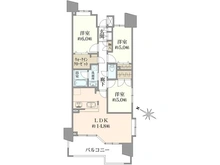 【東京都/北区浮間】ザ・クレストリヴァシス 間取り図