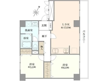 【東京都/板橋区大原町】本蓮沼パークハイツ 間取り図