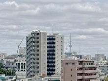【東京都/板橋区南常盤台】メゾン南常盤台 眺望：スカイツリーを望む（天候による）ズームあり