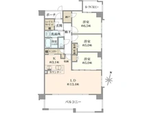 【東京都/板橋区坂下】シティハウス志村三丁目ザ・レジデンス 間取り図