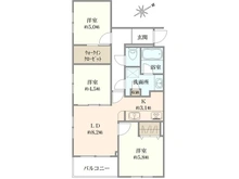 【東京都/練馬区東大泉】マイキャッスル大泉学園II 間取り図