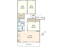 【埼玉県/志木市館】志木ニュータウン東の森壱番街9号棟 間取り図