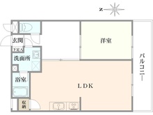 【東京都/板橋区常盤台】三田南常盤台コーポ 間取り図