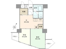 【東京都/豊島区巣鴨】ハイネス第2巣鴨 間取り図