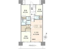 【東京都/板橋区本町】イニシア板橋桜レジデンス 間取り図
