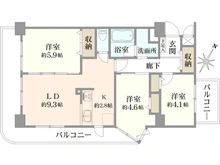 【東京都/板橋区宮本町】日神パレステージ板橋本町第6 間取り図