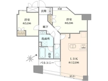 【東京都/板橋区板橋】グランシティラピュタタワー 間取り図