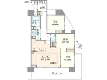 【東京都/練馬区豊玉北】藤和シティホームズ練馬 間取り図