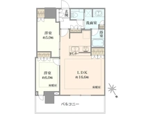 【東京都/北区上十条】ザ・タワー十条 間取り図
