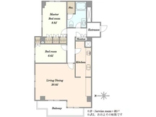 【東京都/渋谷区神宮前】クラウン青山 間取り図
