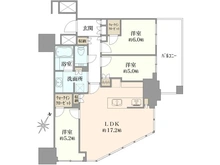 【東京都/渋谷区渋谷】プラウドタワー渋谷 間取り図